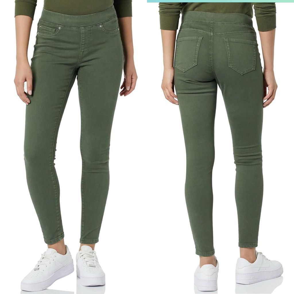 Nwt Amazon Essentials Stretch Pull-On Skinny Jegging (6-Long)